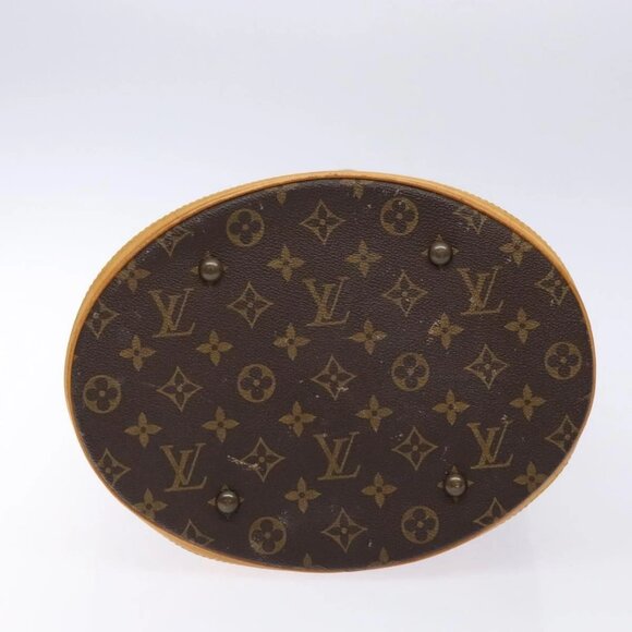 LOUIS VUITTON Monogram Bucket GM Shoulder Bag M42236 LV Auth 138721 - Picture 6 of 16